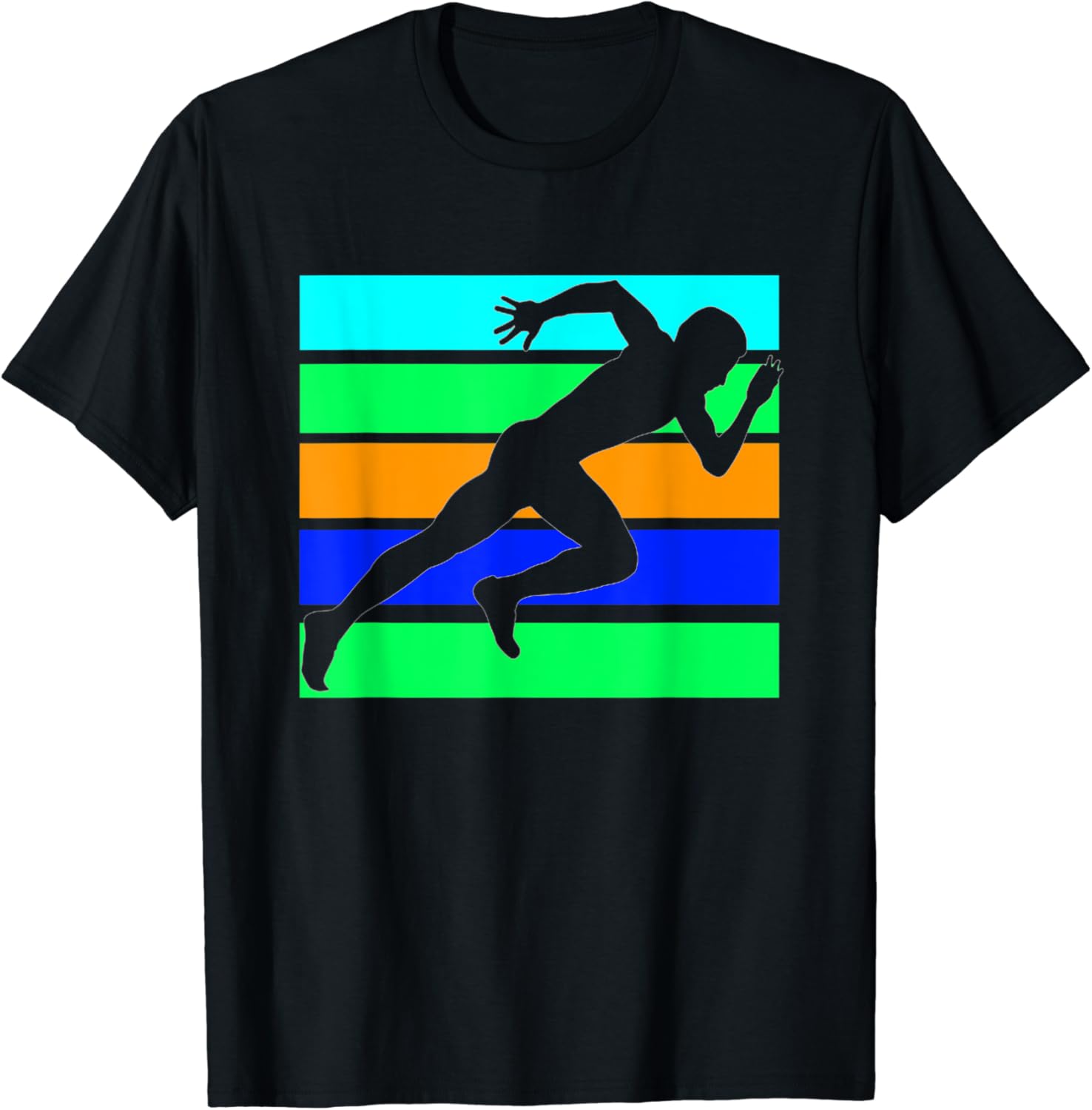 Running Vintage TShirt Clothing, Shoes & Jewelry